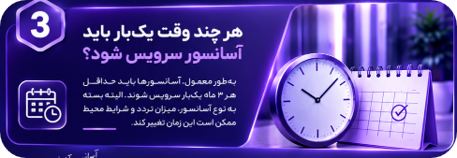 هر چند وقت یکبار باید آسانسور سرویس شود