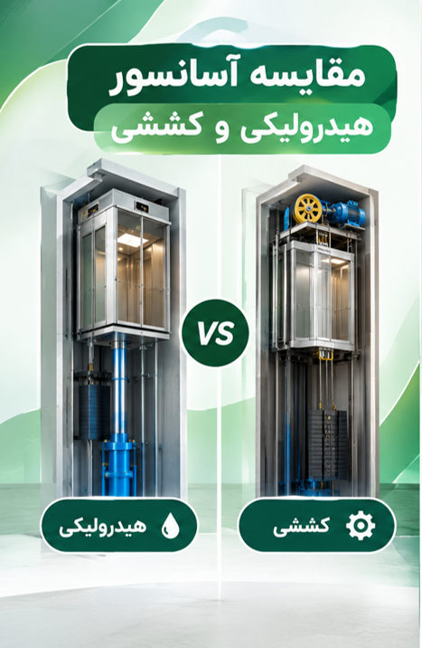 مقایسه آسانسور کششی و هیدرولیکی