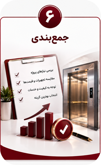 جمع‌بندی قیمت آسانسور